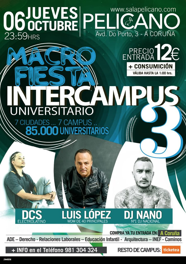 Macrofiesta Intercampus 3 (Galicia)