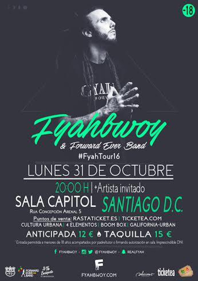 Fyahbwoy & Forward Ever Band  (Galicia)