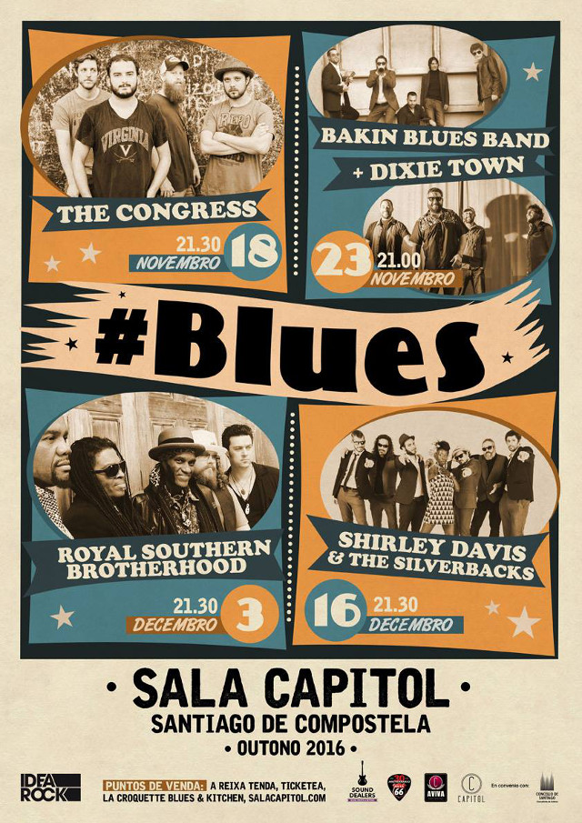 Bakin Blues Band + Dixie Town (Galicia)