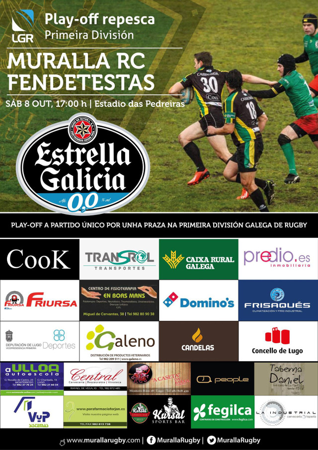 Muralla RC - Fendetestas (Galicia)