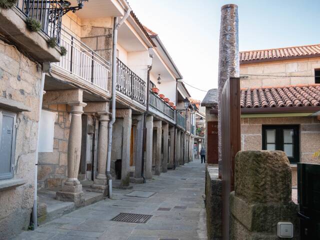 Rúa de San Roque (Combarro) (Galicia)