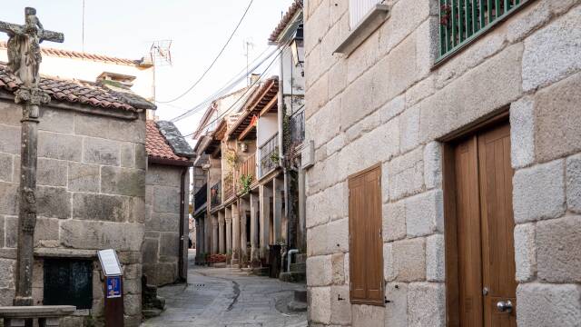 Rúa de San Roque (Combarro) (Galicia)