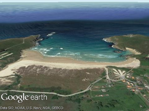 Praia de Pantín (Galicia)