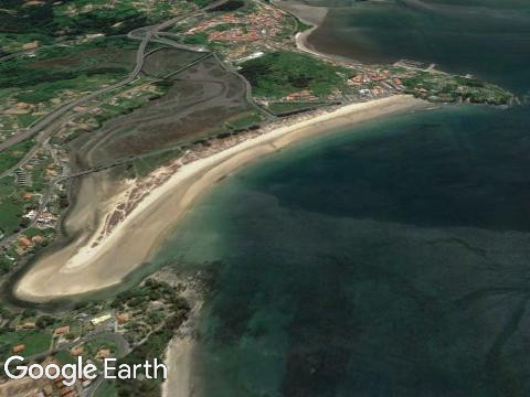Praia Grande de Miño (Galicia)