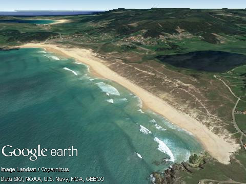 Praia de Doniños (Galicia)