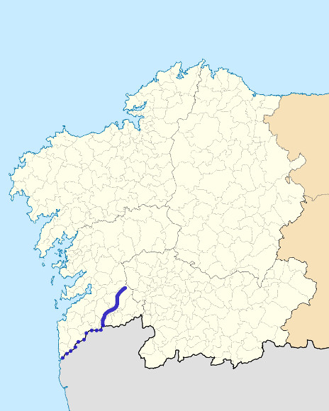 Mapa de situación de Tea