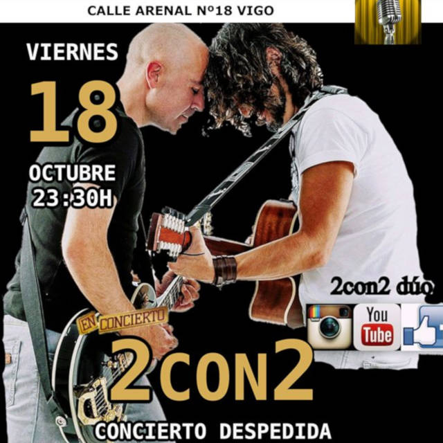 Concierto de 2CON2 en Vigo