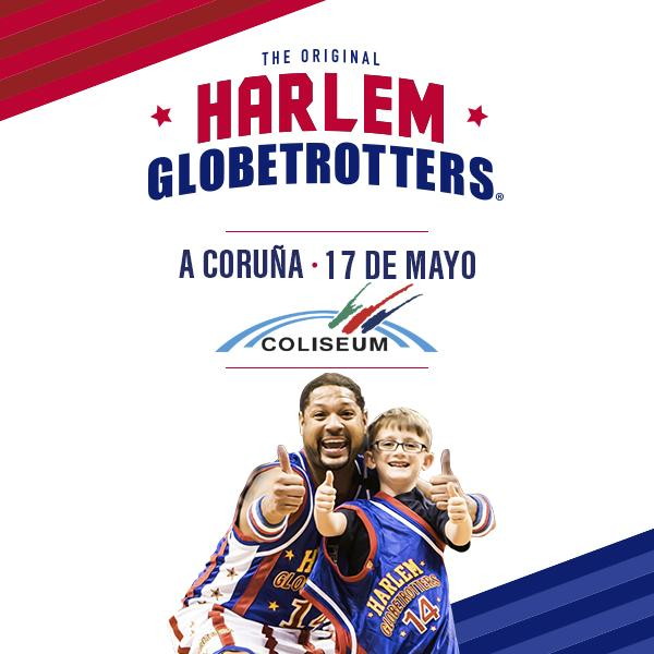 Los Harlem Globetrotters en A Coruña